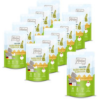 Produktbild von MjAMjAM Chicks & Friends Quetschie Hühnchen mit gedämpfter Zucchini getreidefrei für Küken