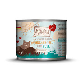 Produktbild von MjAMjAM Duett Hühnchen-Filet und Pute getreidefrei 6x190g