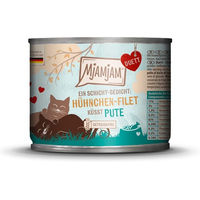 Produktbild von MjAMjAM Duett Hühnchen-Filet und Pute getreidefrei 6x190g