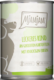 MjAMjAM Hund Nassfutter Rind in Sauce für Adult 6 x 400 g mit hohem Fleischanteil - 400 g – Bild 1 von 5