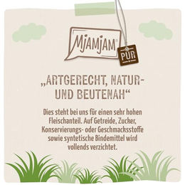 MjAMjAM Hund Nassfutter Rind Stückchen in Sauce Getreidefrei Adult 200g - 6 x 200 g – Bild 1 von 4