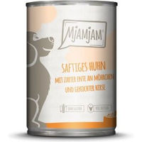 Produktbild von MjAMjAM Hundefutter Adult Huhn mit Ente und Möhrchen Glutenfrei 6x400 g - 6 x 400 g