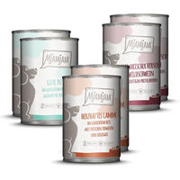 Produktbild von MjAMjAM Hundefutter Adult Mixpaket II mit Pute, Lamm und Wildschwein in Sauce, getreidefrei und monoprotein, 6 x 400 g - 6 x 400 g