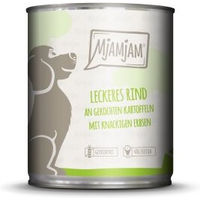 Produktbild von MjAMjAM Hundefutter Adult Rind mit Kartoffel glutenfrei mit hohem Fleischanteil 6x800 g - 6 x 800 g