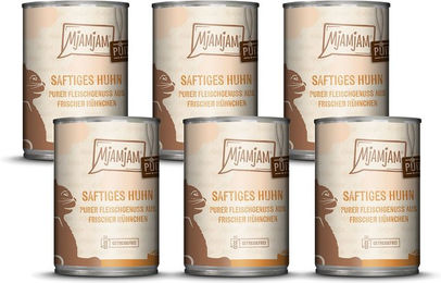Produktbild von MjAMjAM Hundefutter Huhn getreidefrei mit hohem Fleischanteil 1000g - 6 x 400 g
