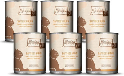 Produktbild von MjAMjAM Hundefutter Huhn getreidefrei mit hohem Fleischanteil 4800g