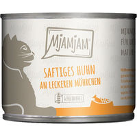 Produktbild von MjAMjAM Hundefutter Huhn mit Möhrchen in Sauce 24x200g