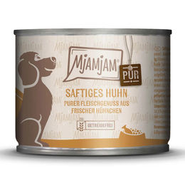 MjAMjAM Hundefutter Huhn Monoprotein Stückchen in Sauce Adult 6 x 200 g - 6 x 200 g – Bild 1 von 3