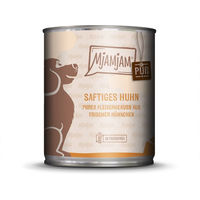 Produktbild von MjAMjAM Hundefutter Huhn Monoprotein Stückchen in Sauce Adult 6x800g - 6 x 800 g