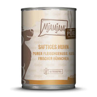 Produktbild von MjAMjAM Hundefutter Huhn Monoprotein Stückchen in Soße Adult 6 x 400 g - 6 x 400 g