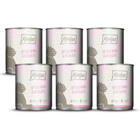 Produktbild von MjAMjAM Hundefutter Huhn und Wildlachs getreidefrei ohne Konservierungsstoffe und Zucker 4800g - 6 x 800 g