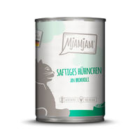 Produktbild von MjAMjAM Hundefutter Hühnchen an Brokkoli getreidefrei und ohne Zucker 6x400g