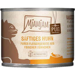 Produktbild von MjAMjAM Hundefutter Hühnchen Monoprotein 24x200g