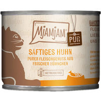 Produktbild von MjAMjAM Hundefutter Hühnchen Monoprotein 24x200g