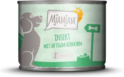MjAMjAM Hundefutter Insekt mit Huhn getreidefrei 6x200 g - 200 g – Bild 1 von 2