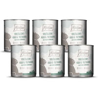 Produktbild von MjAMjAM Hundefutter Kalb und Truthahn mit Möhrchen getreidefrei 4800g - 6 x 800 g