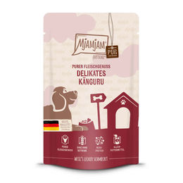 Produktbild von MjAMjAM Hundefutter Känguru Creme Monoprotein mit hohem Fleischanteil Adult 12 x 125 g - 12 x 125 g