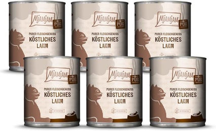 Produktbild von MjAMjAM Hundefutter Lamm getreidefrei mit hohem Fleischanteil 4800g - 6 x 800 g