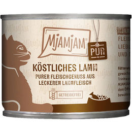 Produktbild von MjAMjAM Hundefutter Lamm Monoprotein 24x200g