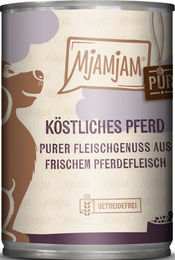 MjAMjAM Hundefutter Pferd Monoprotein Stückchen in Sauce 6 x 400 g Dose - 6 x 400 g – Bild 1 von 5