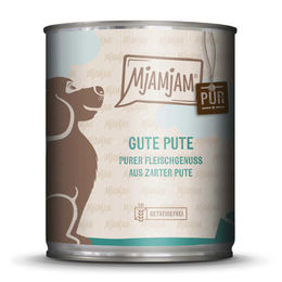 MjAMjAM Hundefutter Pute Monoprotein Adult 6 x 800 g Dose - 6 x 800 g – Bild 1 von 4