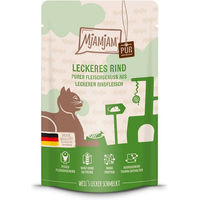 Produktbild von MjAMjAM Hundefutter Rind mit hohem Fleischanteil 24x125g