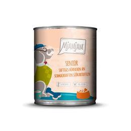 MjAMjAM Hundefutter Senior Huhn mit Süßkartoffel getreidefrei Stückchen in Sauce 6 x 800 g - 800 g – Bild 1 von 1