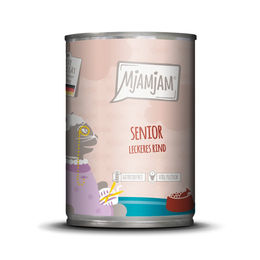 Produktbild von MjAMjAM Hundefutter Senior Rind getreidefrei monoprotein 6x400g