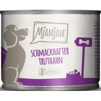 Produktbild von MjAMjAM Hundefutter Truthahn mit Karotten Stückchen in Sauce für Adult 6 x 200 g - 6 x 200 g