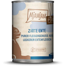MjAMjAM Katze Mousse Ente Monoprotein Adult 6 x 400 g Dose - 6 x 400 g – Bild 1 von 2