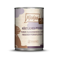 Produktbild von MjAMjAM Katze Pferd Mousse Monoprotein 6x400g - 400 g