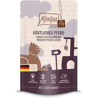 Produktbild von MjAMjAM Katzen Mousse Pferd mit hohem Fleischanteil 12x125g