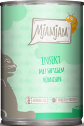 MjAMjAM Katzen Nassfutter Adult Insekt mit Huhn Getreidefrei Hypoallergen 6 x 400 g - 400 g – Bild 1 von 6