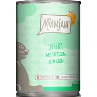 Produktbild von MjAMjAM Katzen Nassfutter Adult Insekt mit Huhn Getreidefrei Hypoallergen 6 x 400 g - 400 g