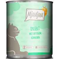 Produktbild von MjAMjAM Katzen Nassfutter Adult Insekt mit Hühnchen Stückchen in Sauce Hypoallergen 6 x 800 g - 6 x 800 g