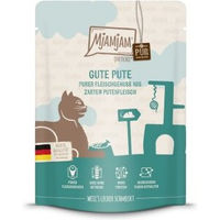 Produktbild von MjAMjAM Katzen Nassfutter Adult Pute Monoprotein Mousse in der Tube 6x300 g - 6 x 300 g