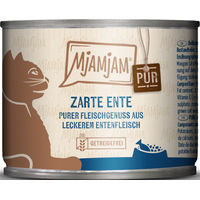 Produktbild von MjAMjAM Katzen Nassfutter Ente Monoprotein Mousse Adult 6 x 200 g - 6 x 200 g