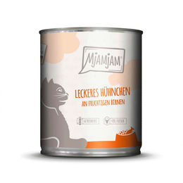 Produktbild von MjAMjAM Katzen Nassfutter Huhn Dose 6x800g - 800 g