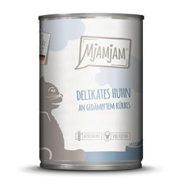 MjAMjAM Katzen Nassfutter Huhn in Sauce, getreidefrei und ohne Zucker, Adult, 6 x 400 g - 400 g – Bild 1 von 3