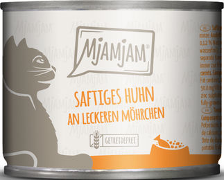 MjAMjAM Katzen Nassfutter Huhn in Soße für adulte Katzen 6 x 200 g mit hohem Fleischanteil - 6 x 200 g – Bild 1 von 2