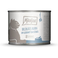 Produktbild von MjAMjAM Katzen Nassfutter Huhn mit Stückchen in Sauce getreidefrei 6 x 200 g - 6 x 200 g