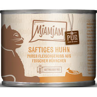 Produktbild von MjAMjAM Katzen Nassfutter Huhn Monoprotein Stückchen in Sauce 6 x 200 g - 6 x 200 g