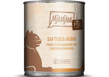 MjAMjAM Katzen Nassfutter Huhn Monoprotein Stückchen in Sauce Adult 6 x 800 g - 6 x 800 g – Bild 1 von 7