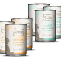 Produktbild von MjAMjAM Katzen Nassfutter Huhn und Pute 24x400g für alle Altersstufen