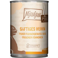 Produktbild von MjAMjAM Katzen Nassfutter Hühnchen mit hohem Fleischanteil 6x400g