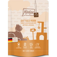 Produktbild von MjAMjAM Katzen Nassfutter Hühnchen pur Monoprotein Stückchen in Sauce 6 x 300 g - 300 g