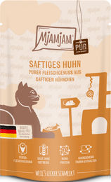 MjAMjAM Katzen Nassfutter Hühnchen pur Mousse mit hohem Fleischanteil und Monoprotein 12 x 125 g - 12 x 125 g – Bild 1 von 4