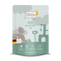 Produktbild von MjAMjAM Katzen Nassfutter Kalb und Insekt Pouchbeutel 6x300g - 300 g