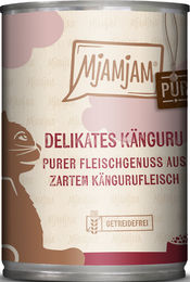 MjAMjAM Katzen Nassfutter Känguru pur Monoprotein mit hohem Fleischanteil Adult 6 x 400 g - 6 x 400 g – Bild 1 von 4