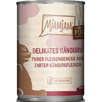 Produktbild von MjAMjAM Katzen Nassfutter Känguru pur Monoprotein mit hohem Fleischanteil Adult 6 x 400 g - 6 x 400 g
